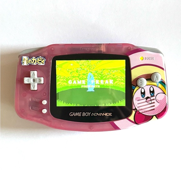 FREE SHIP! ✨
Nintendo Game Boy Advance IPS Backlit - Fuchsia Pink Kirby + Games - Picture 3 of 5